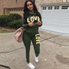 Sweatshirt Pants Tracksuit Streetwear Casual Suit