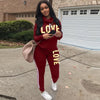 Sweatshirt Pants Tracksuit Streetwear Casual Suit