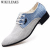 Luxury Brand Classic Oxford Shoes For Men Breather Canvas Shoes Men