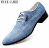 Luxury Brand Classic Oxford Shoes For Men Breather Canvas Shoes Men