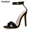 Women Sandals Stiletto High Heel Shoes Narrow Band