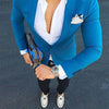 Fashion Lattice Men's Suit. Casual Men Blazer