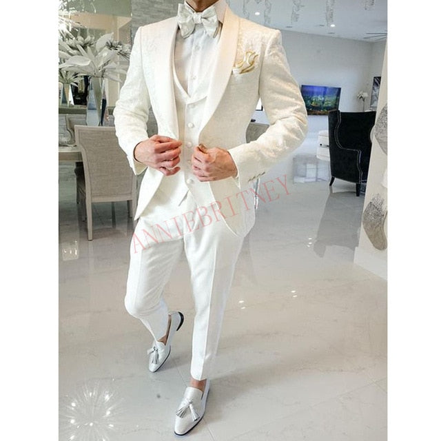 Fashion Lattice Men's Suit. Casual Men Blazer