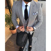 Fashion Lattice Men's Suit. Casual Men Blazer