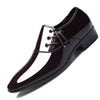 Fashion Men's Casual Leather Shoes Men Luxury Classic Business Wedding Office