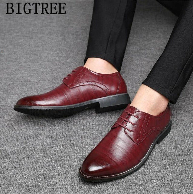 Party Wedding Dress Shoes Men Leather Oxford Shoes For Men Zapatos