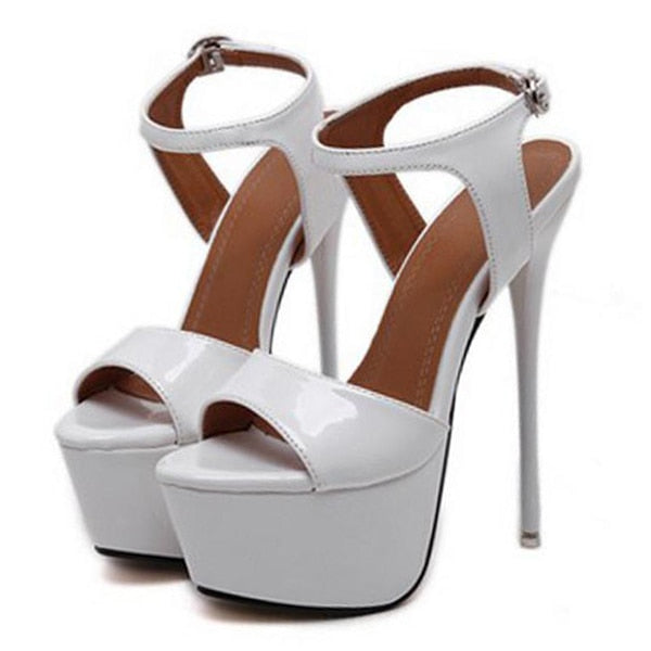 High Heels Sandals Summer Sexy Open Toe Party Dress Platform