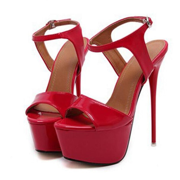 High Heels Sandals Summer Sexy Open Toe Party Dress Platform