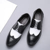 Men Luxury Dress Shoes Italian Men Brogue Wedding Leather Formal