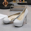 Gold High high heels party wedding shoes tacones mujer tacones plataforma