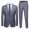 Fit Business Uniform Office Suit Wedding Casual