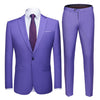 Fit Business Uniform Office Suit Wedding Casual