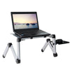 Portable Adjustable Aluminum Laptop Desk Stand Table Vented Ergonomic