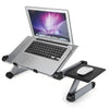 Portable Adjustable Aluminum Laptop Desk Stand Table Vented Ergonomic