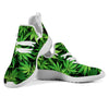 Green Hemp Leaf/Weed Leaves Printting Men Cusual Shoes  Lightweigt Shoes