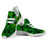 Green Hemp Leaf/Weed Leaves Printting Men Cusual Shoes  Lightweigt Shoes