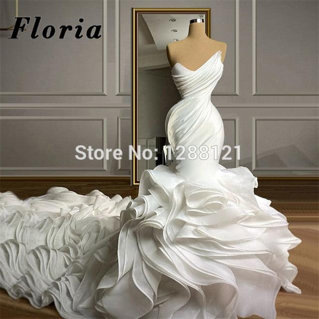 Sweep Long Train Wedding Dresses