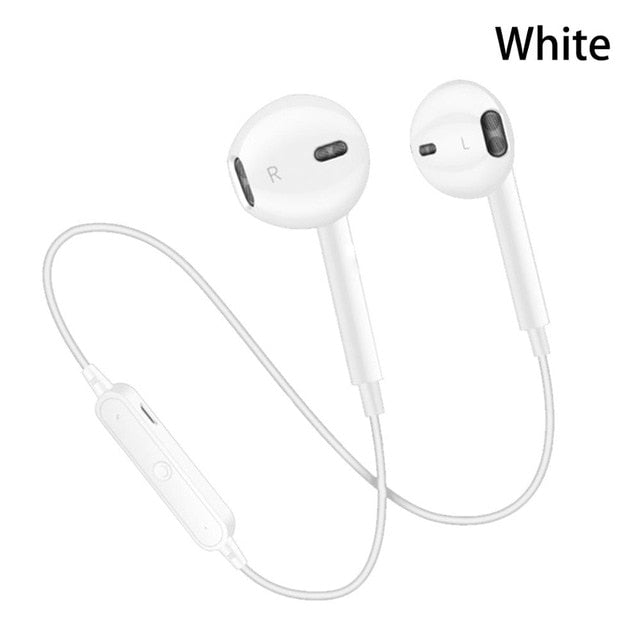 Wireless Bluetooth Earphones Noise Cancelling Headset Neckband life Sport