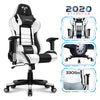 Furgle Office Chair Swivel Gaming Chair High Back Racing Ergonomic Computer Desk Recliner PU Leather Seat Fast Free Shipping