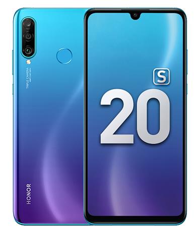 Orignal Huawei Honor 20S 6GB+128GB Mobile Phones 6.15 Screen Kirin 710 NFC Triple Cams Front Rear HD Smartphone Support Google