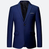 Classic Men's High-end Customized Solid Color Slim Business Dress Groom Wedding