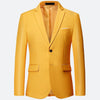 Classic Men's High-end Customized Solid Color Slim Business Dress Groom Wedding