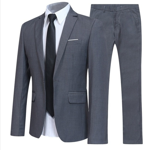 Wedding Groom Suit Formal Business