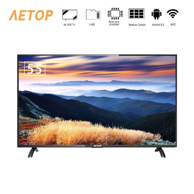 smart tv 55 inch 4k ultra hd android television led lcd tv flat screen