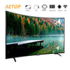 curved screen hd tv led television 4k smart tv 43 inch with bluetooth