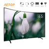 curved screen television 1.5G+8GB  65 inch 4k hd led tv smart with wifi