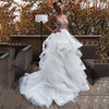 Wedding Dress Sexy V Neck Backless Princess