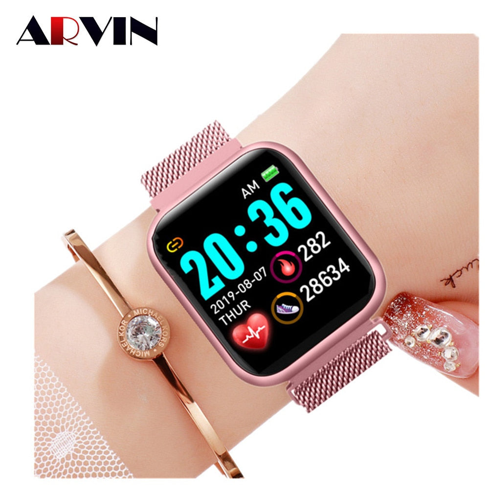 Heart Rate Fitness tracker Sport Smartwatch Men Women