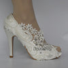 Women's crystal wedding evenning shoes