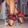 Sexy White Black Red Ladies Wedding Shoes 714