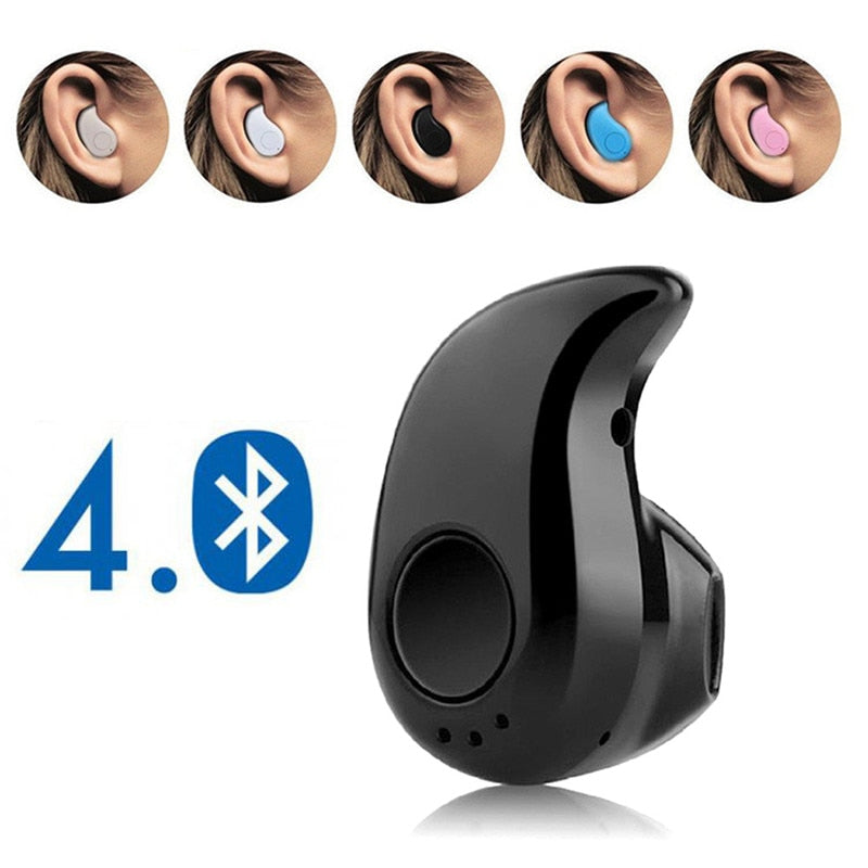 Mini Wireless Bluetooth Earphone in Ear Sport with Mic Handsfree