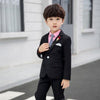 White Boy Suit 3 Pieces Set Slim Fit Children Prom Wedding