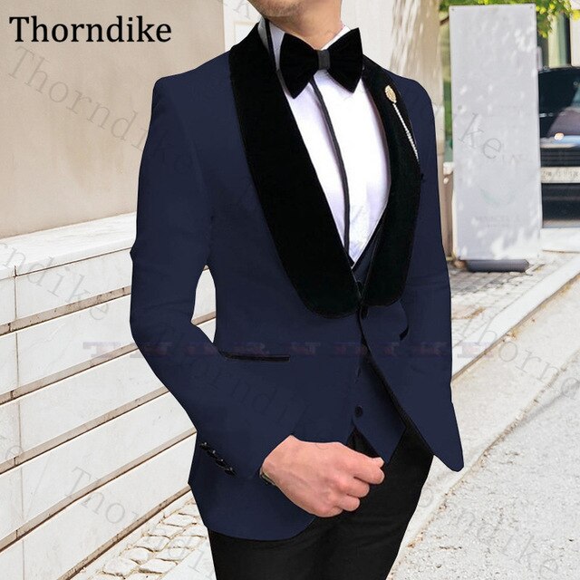 Three Pieces Wedding Suit For Men Elegant Party Suit