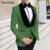 Three Pieces Wedding Suit For Men Elegant Party Suit