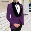 Three Pieces Wedding Suit For Men Elegant Party Suit