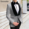 Three Pieces Wedding Suit For Men Elegant Party Suit