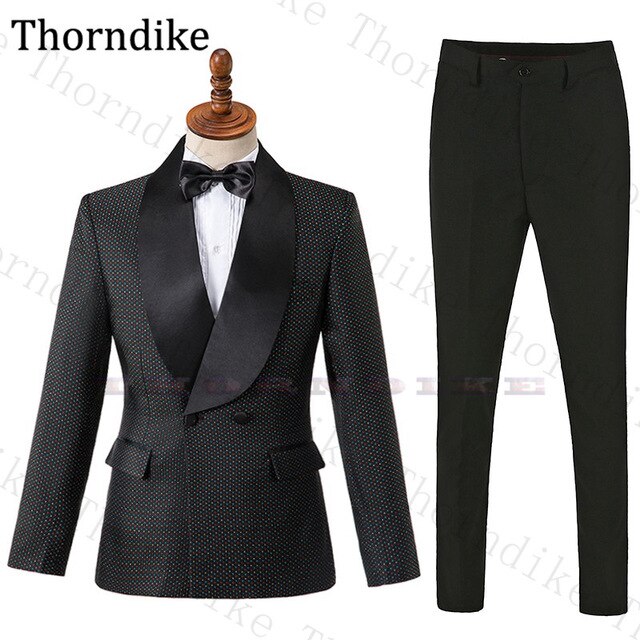 Wedding Suit Men Elegant Slim Fit Suits