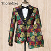 Men Suit For Wedding Floral