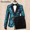 Men Suit For Wedding Floral