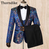 Men Suit For Wedding Floral