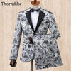 Men Suit For Wedding Floral