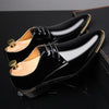 Classic Patent leather wedding shoes men office coiffeur moda italiana men dress shoes leather erkek ay 657