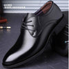 men wedding shoes microfiber leather formal business pointed toe for man dress shoes men's oxford