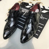 Fashion Patent Leather Shoes  Men Wedding Shoes Bright Oxford Shoes For Men Footwear