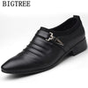 Luxury Brand Slip On Oxford Shoes For Mens Leather Wedding Shoes Man Italy