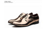 Shinny Gold sapato masculino oxford shoes for men fashion